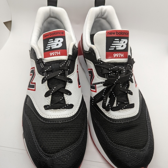 New Balance 997H CM997HBX New Prep Pack Black Team Red Size 10 - Picture 5 of 7